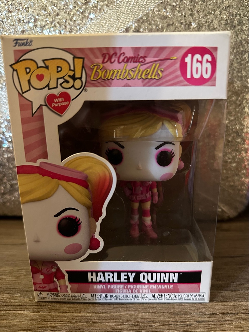 Funko Harley Quinn Bombshells Vinyl Figure - Pink